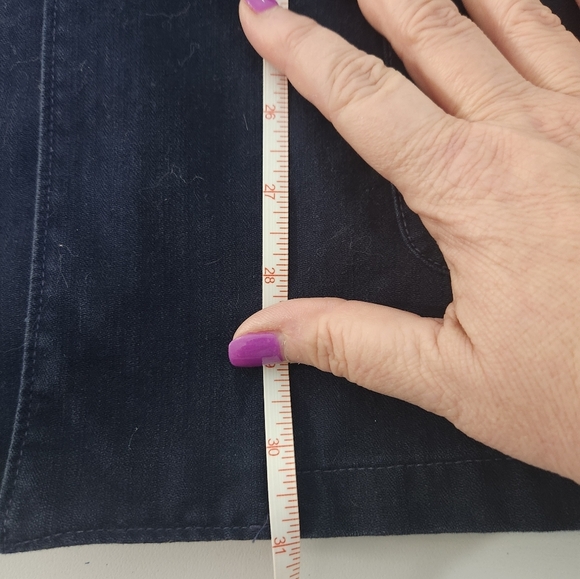 Navy Blue Military Style Jacket, Vintage RALPH LAUREN, Size Medium - Picture 8 of 8